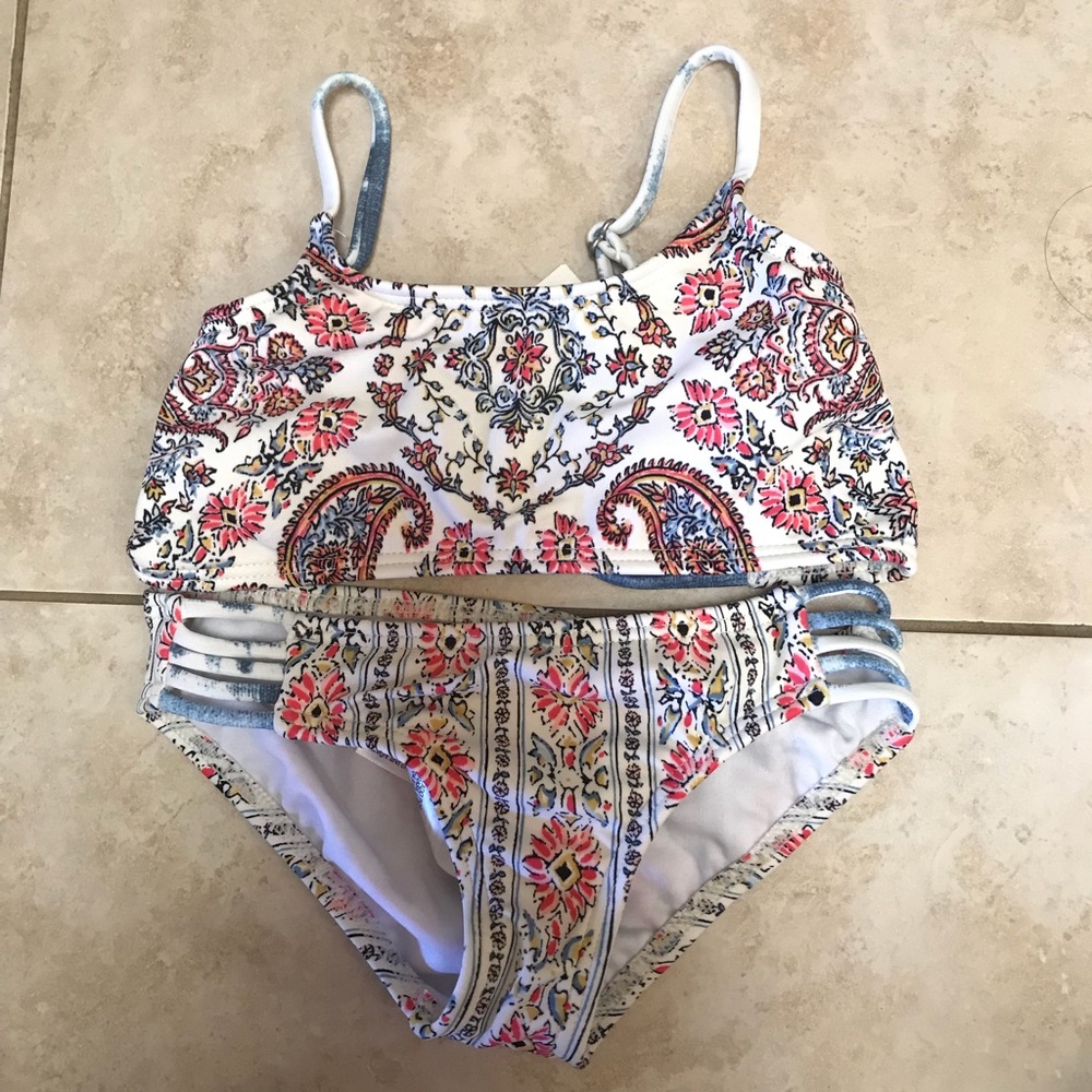 Billabong girls swim suit